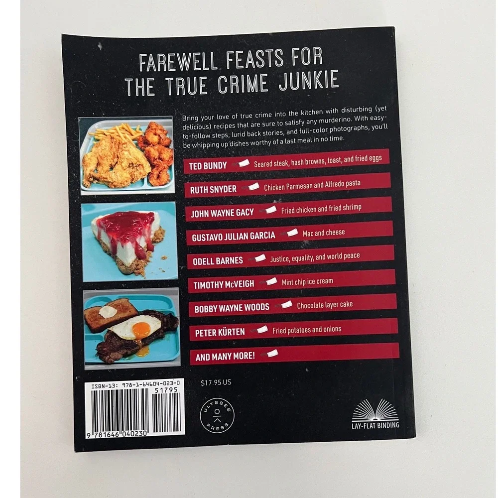 The Serial Killer Cookbook True Crime Trivia Last Meals‎ Ashley Lecker Paperback